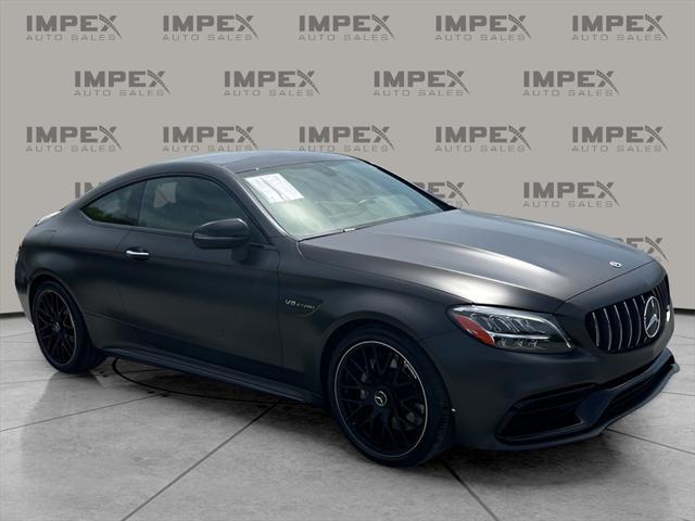 used 2020 Mercedes-Benz AMG C 63 car, priced at $47,480