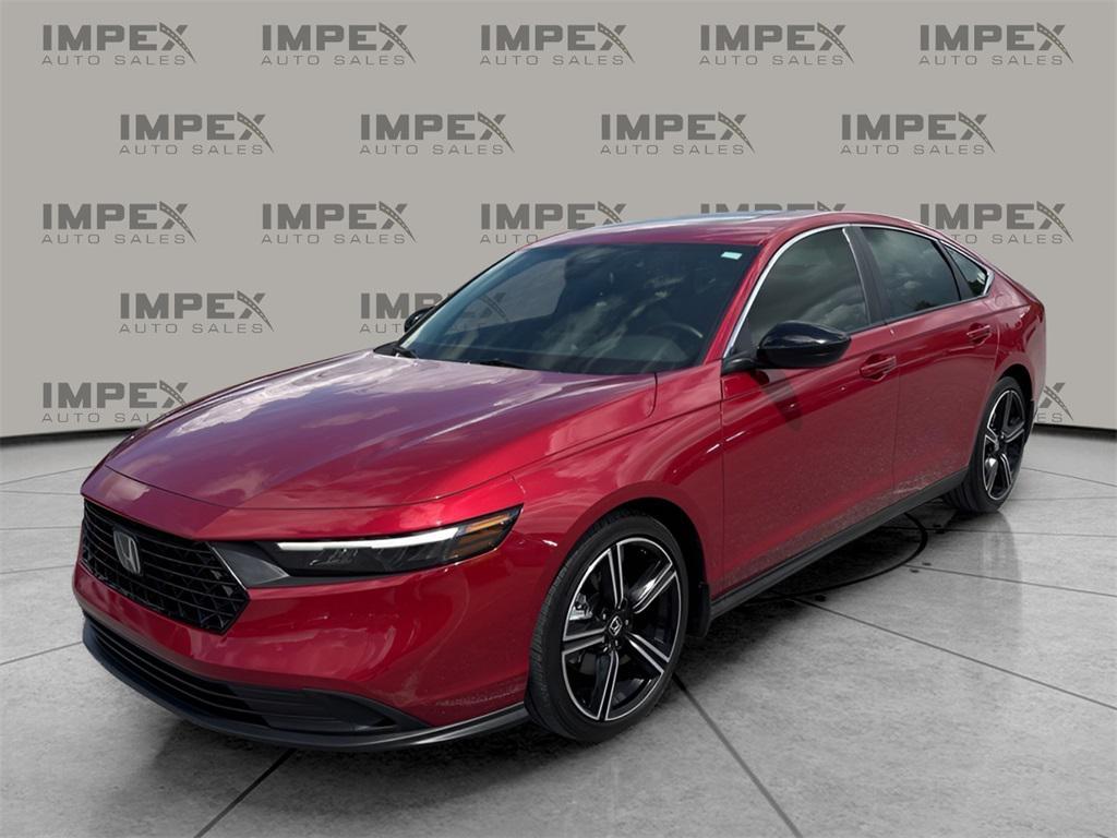 used 2024 Honda Accord Hybrid car, priced at $27,350