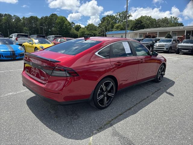 used 2024 Honda Accord Hybrid car, priced at $27,980