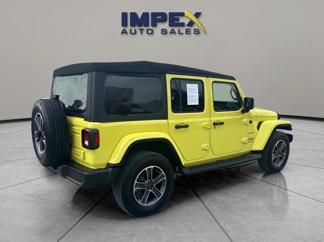 used 2023 Jeep Wrangler car, priced at $35,995