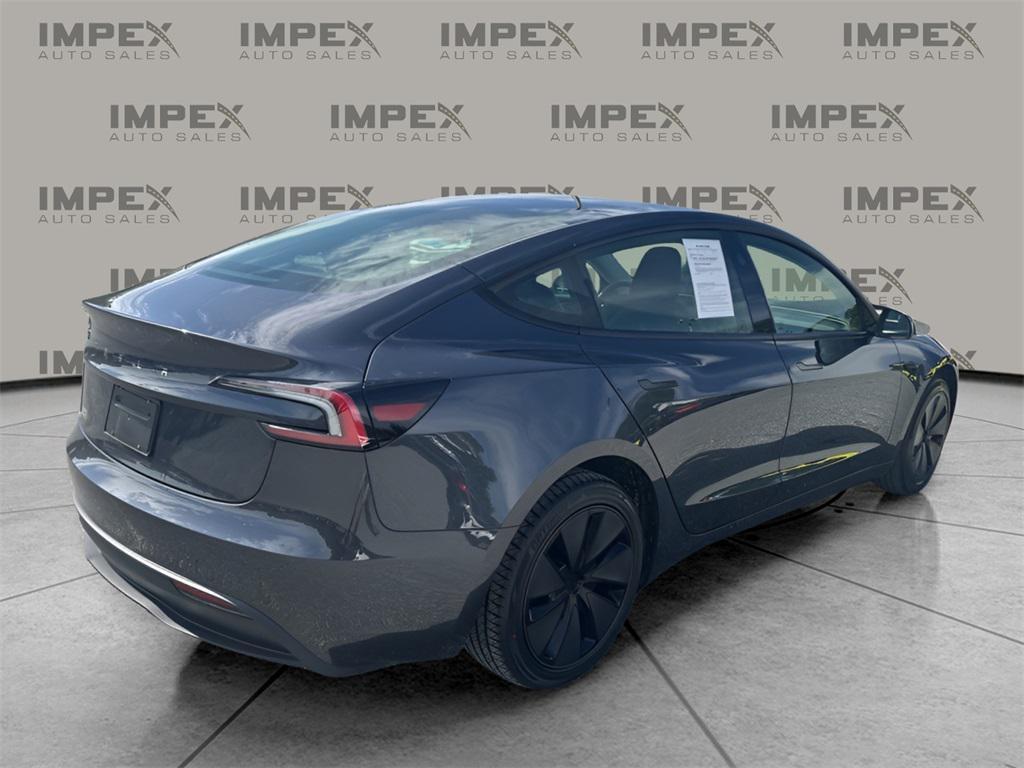 used 2025 Tesla Model 3 car, priced at $34,890
