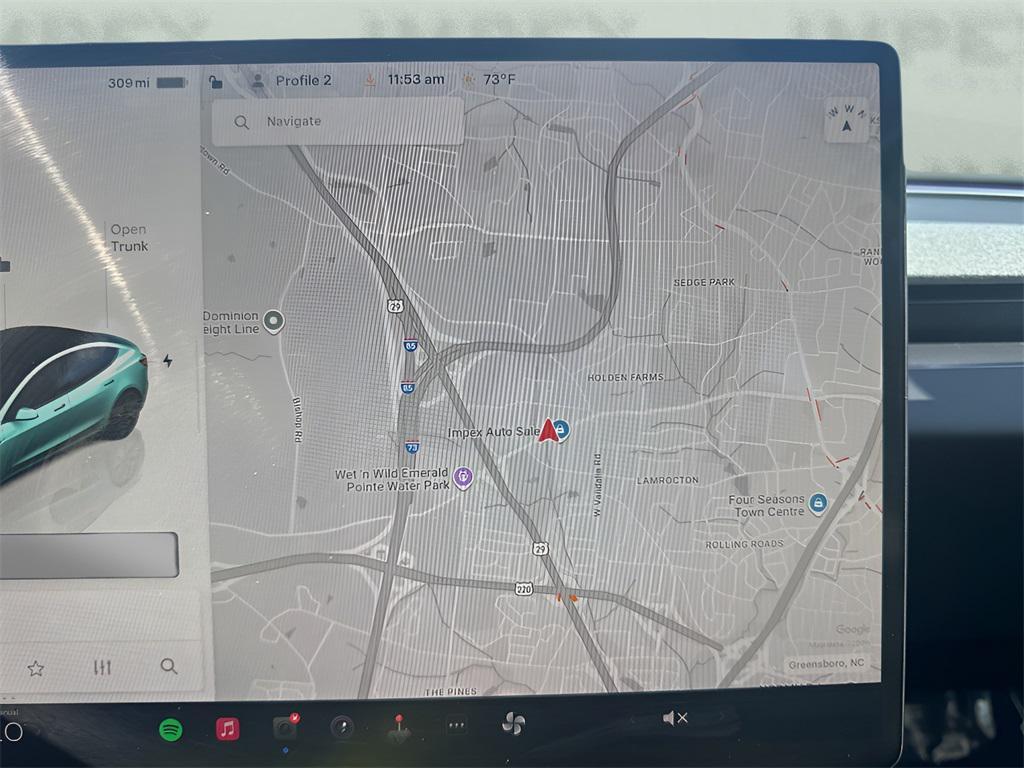 used 2025 Tesla Model 3 car, priced at $34,890