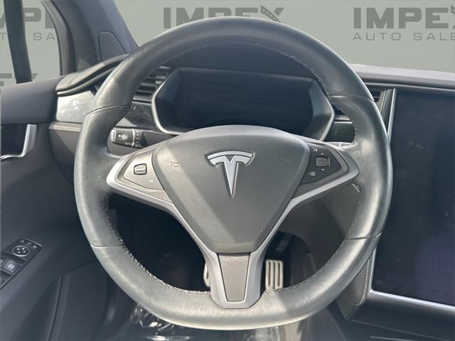 used 2021 Tesla Model X car, priced at $39,995