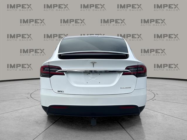 used 2021 Tesla Model X car, priced at $39,995