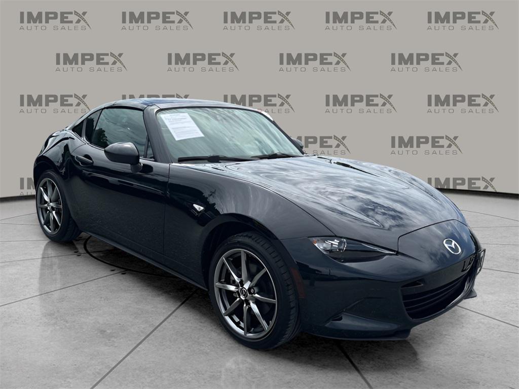 used 2022 Mazda MX-5 Miata RF car, priced at $28,600