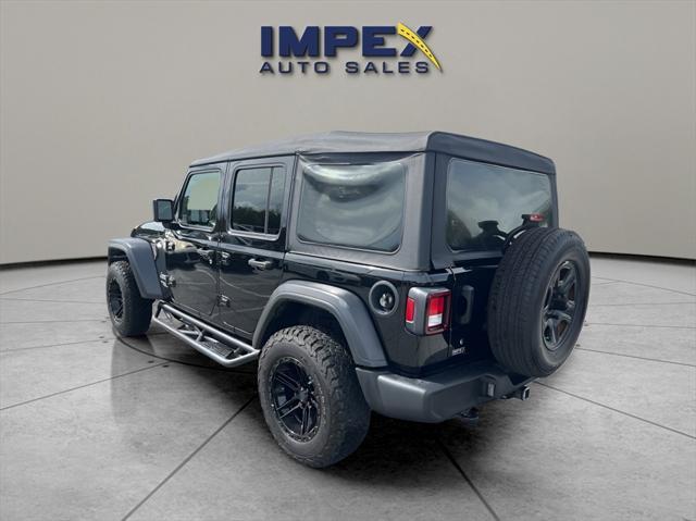 used 2020 Jeep Wrangler Unlimited car, priced at $26,875