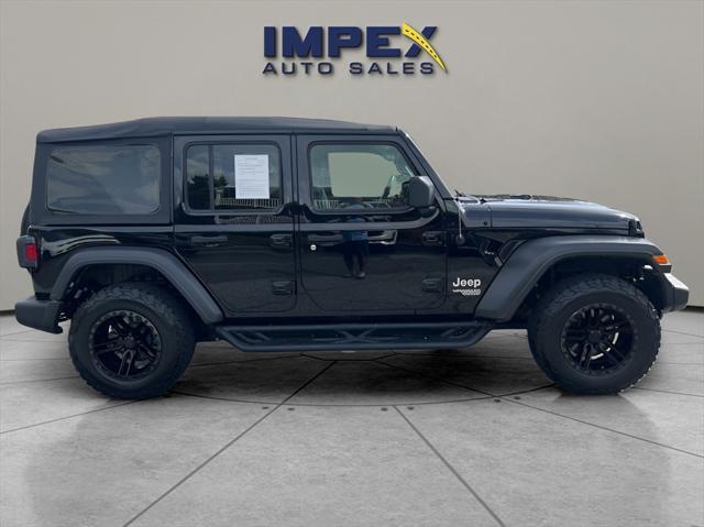 used 2020 Jeep Wrangler Unlimited car, priced at $26,875