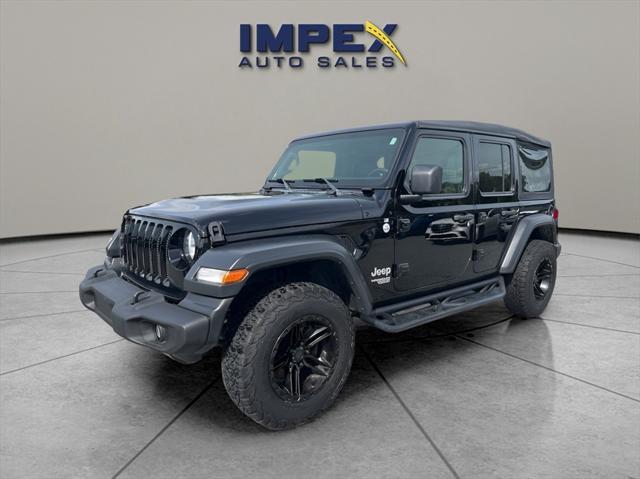 used 2020 Jeep Wrangler Unlimited car, priced at $26,875