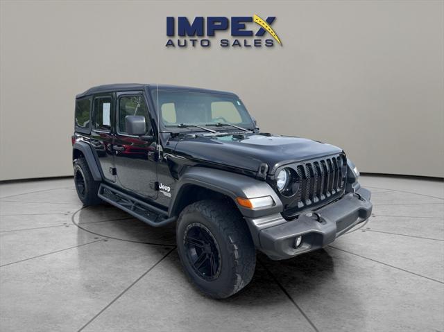 used 2020 Jeep Wrangler Unlimited car, priced at $26,875