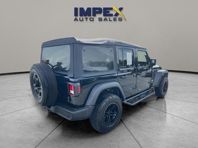 used 2020 Jeep Wrangler Unlimited car, priced at $26,875