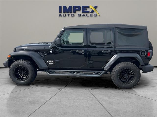 used 2020 Jeep Wrangler Unlimited car, priced at $26,875