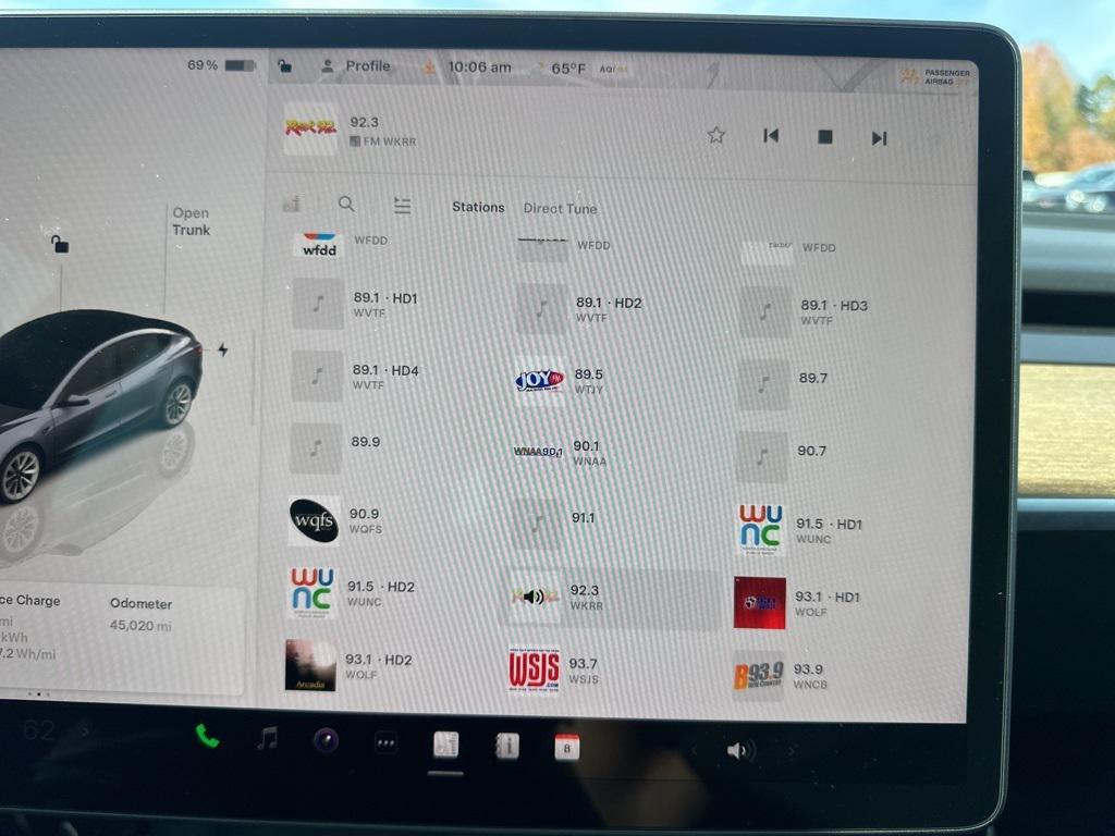 used 2023 Tesla Model 3 car, priced at $26,210