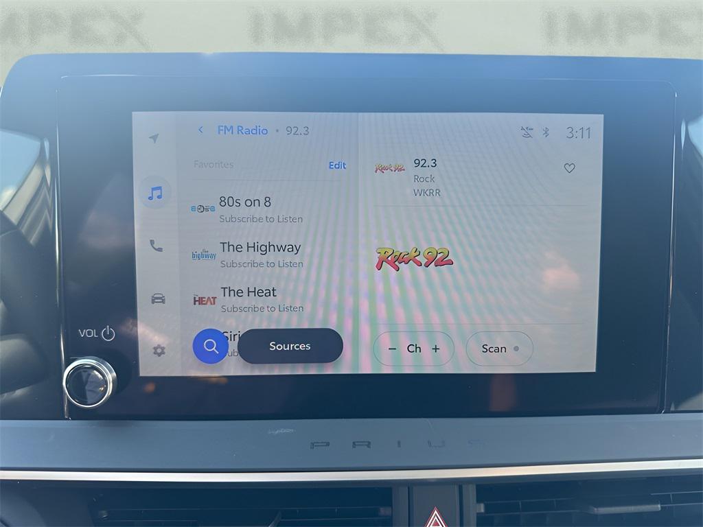 used 2025 Toyota Prius car, priced at $30,450