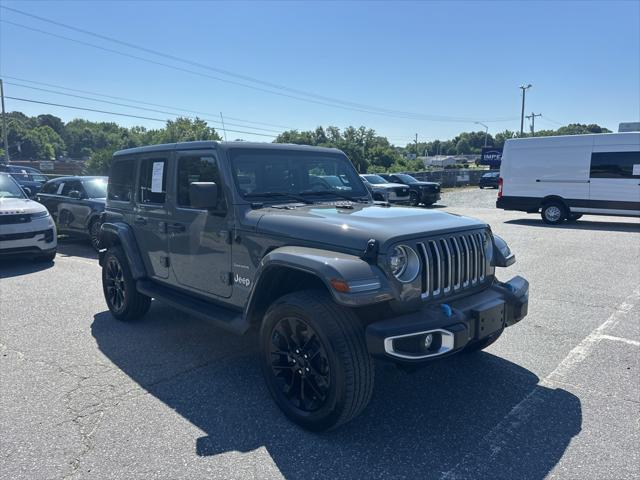 used 2022 Jeep Wrangler Unlimited 4xe car, priced at $32,250