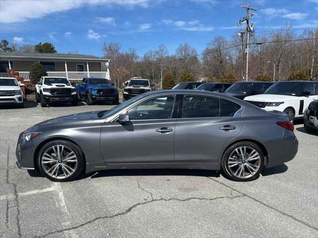 used 2021 INFINITI Q50 car, priced at $27,880