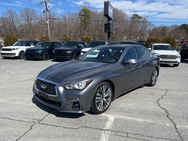 used 2021 INFINITI Q50 car, priced at $27,880