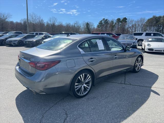 used 2021 INFINITI Q50 car, priced at $27,880