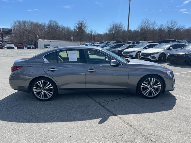 used 2021 INFINITI Q50 car, priced at $27,880