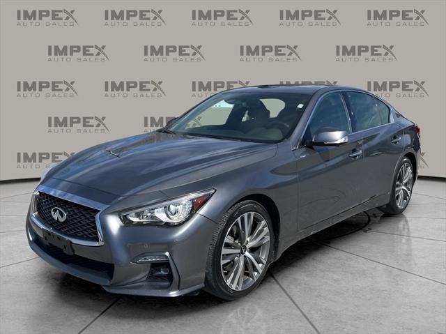 used 2021 INFINITI Q50 car, priced at $27,880