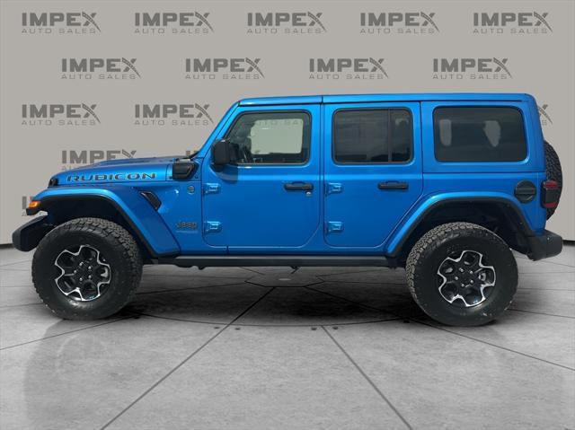 used 2022 Jeep Wrangler Unlimited 4xe car, priced at $35,680