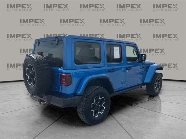 used 2022 Jeep Wrangler Unlimited 4xe car, priced at $35,680