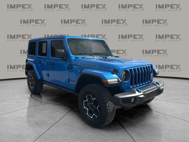 used 2022 Jeep Wrangler Unlimited 4xe car, priced at $35,680