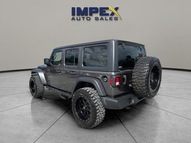 used 2021 Jeep Wrangler Unlimited car, priced at $30,900