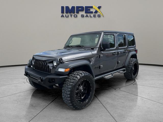 used 2021 Jeep Wrangler Unlimited car, priced at $30,900