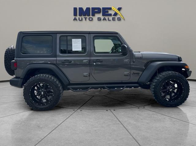 used 2021 Jeep Wrangler Unlimited car, priced at $30,900