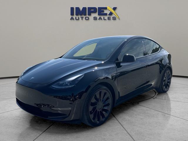 used 2021 Tesla Model Y car, priced at $35,765