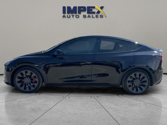 used 2021 Tesla Model Y car, priced at $35,765