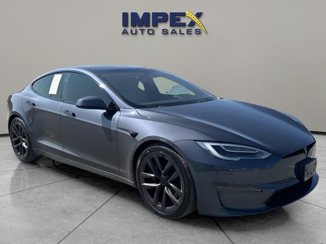 used 2022 Tesla Model S car, priced at $54,500