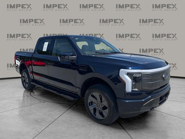 used 2023 Ford F-150 Lightning car, priced at $45,750