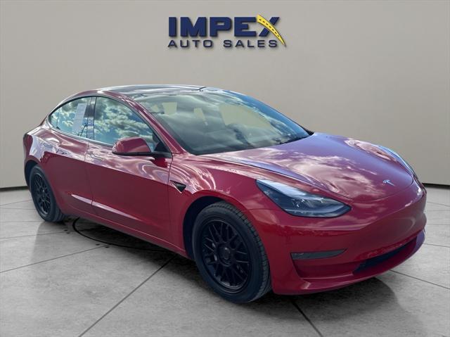 used 2022 Tesla Model 3 car, priced at $21,230