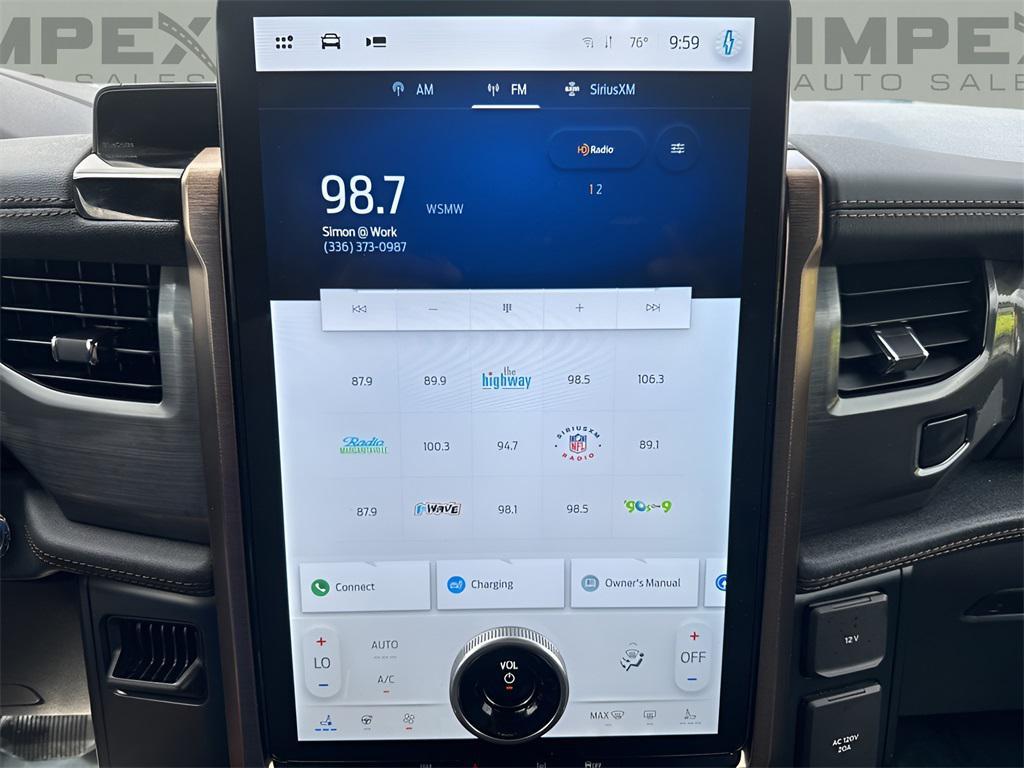 used 2023 Ford F-150 Lightning car, priced at $46,260