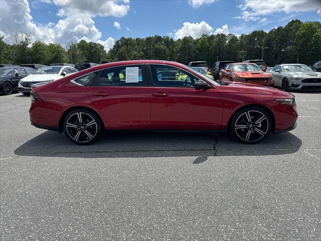 used 2023 Honda Accord Hybrid car, priced at $25,450