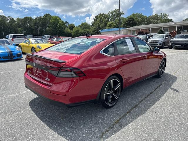 used 2023 Honda Accord Hybrid car, priced at $25,450