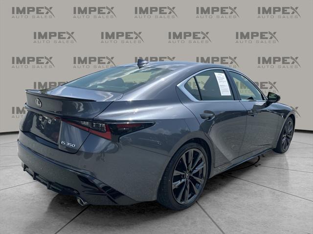 used 2023 Lexus IS 350 car, priced at $44,320