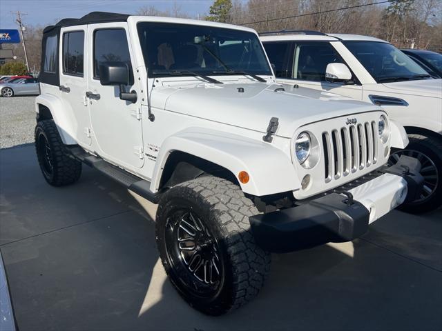 used 2016 Jeep Wrangler Unlimited car, priced at $20,950