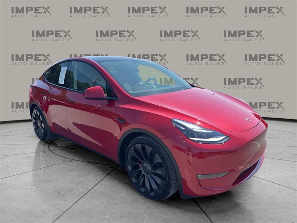 used 2023 Tesla Model Y car, priced at $34,150