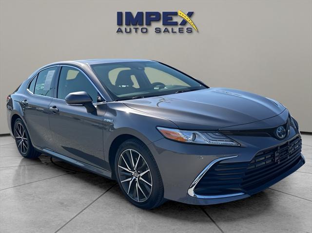 used 2021 Toyota Camry Hybrid car, priced at $21,900