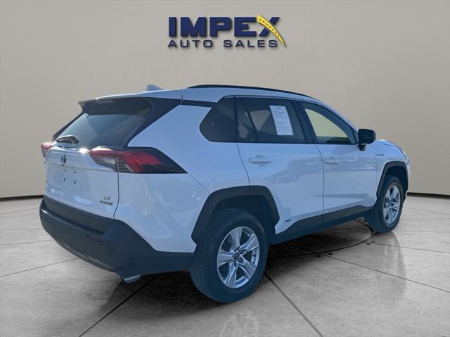 used 2021 Toyota RAV4 Hybrid car, priced at $24,995