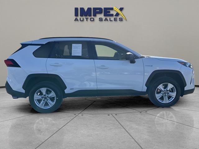 used 2021 Toyota RAV4 Hybrid car, priced at $24,995