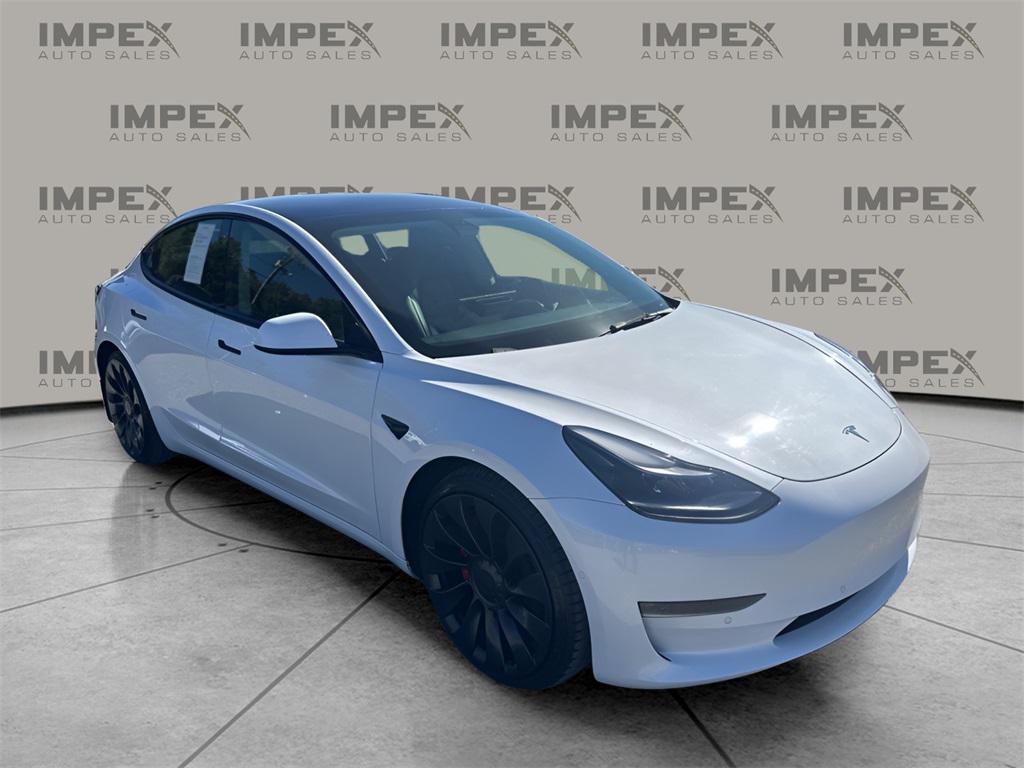 used 2021 Tesla Model 3 car, priced at $23,250
