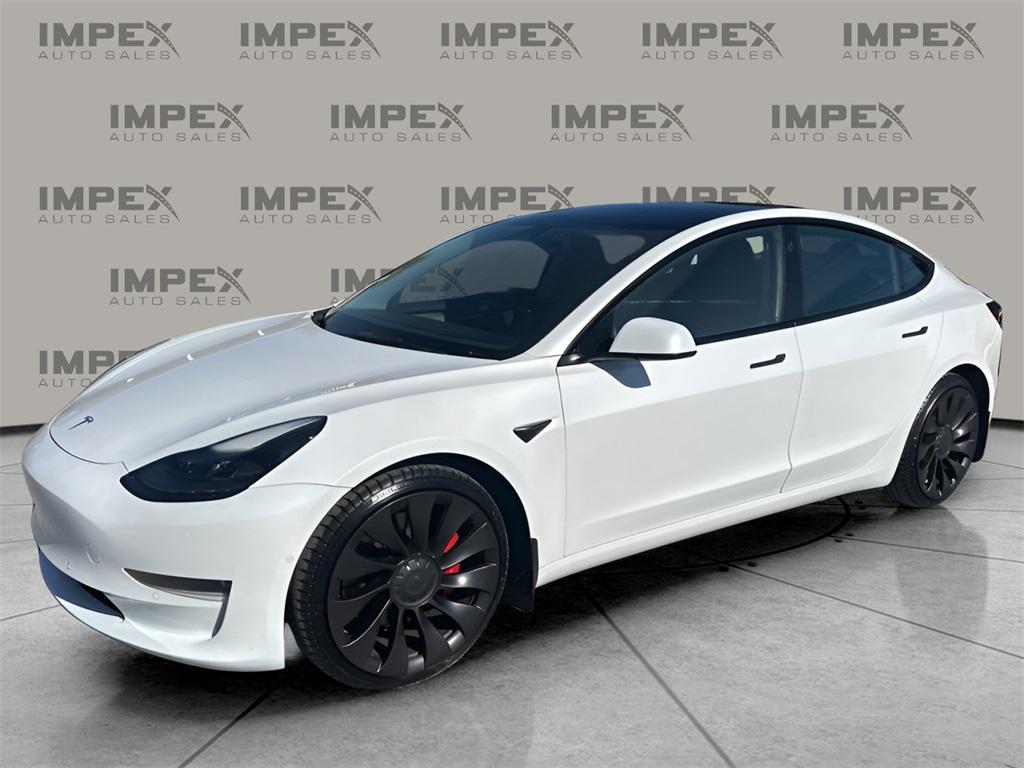 used 2021 Tesla Model 3 car, priced at $23,250