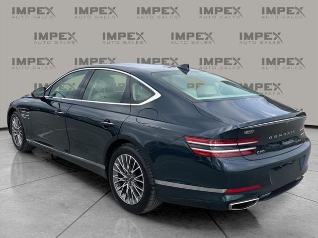 used 2022 Genesis G80 car, priced at $33,500