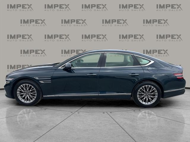 used 2022 Genesis G80 car, priced at $33,500