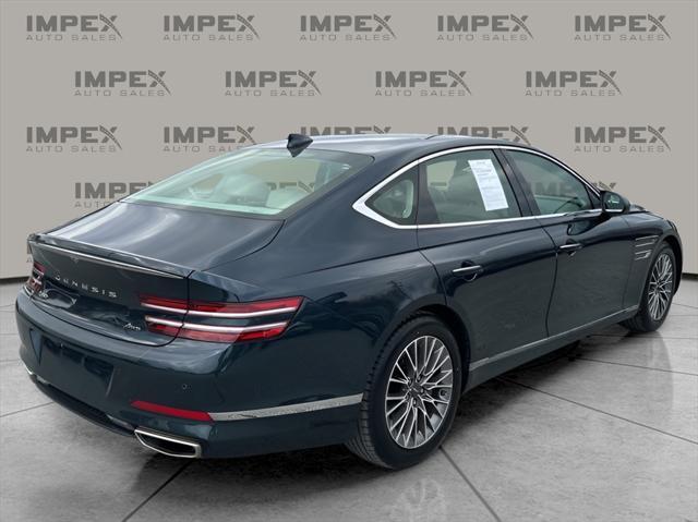 used 2022 Genesis G80 car, priced at $33,500