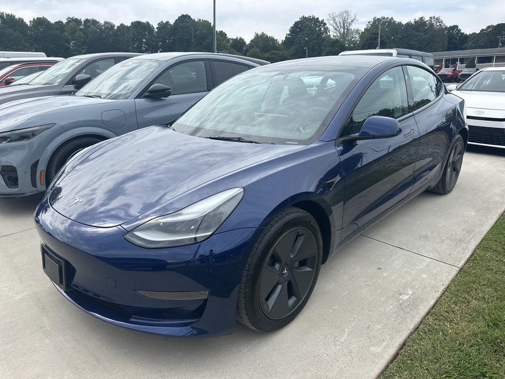 used 2023 Tesla Model 3 car, priced at $27,920