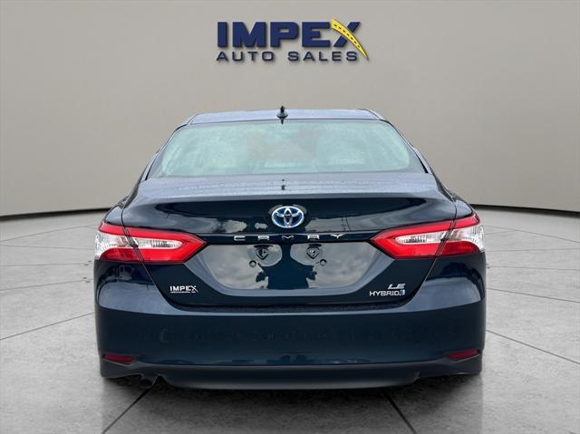 used 2019 Toyota Camry Hybrid car, priced at $17,500